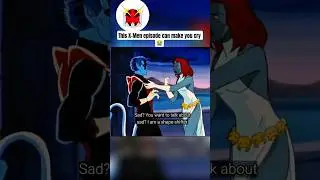 When Nightcrawler found out about why Mystique abandoned him... 😔 X-Men The Animated Series