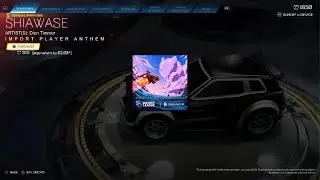 SHIAWASE Player Anthem in Rocket League ITEM SHOP