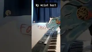 Piano time !! #dragonpuppets #dragon #paperdragon #paperart #art #paperdragonpuppet #puppet #trend