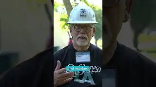 The Very First Habitat For Humanity Volunteer Shares What Habitat Means to Him