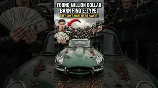 1961 Jaguar E-Type$500 Barn Find Jaguar ? |  Complete ASMR Car Restoration #peakyblinders