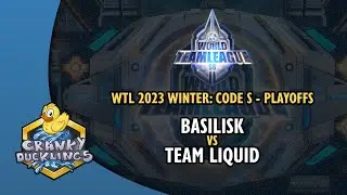 BASILISK vs Team Liquid - World Team League 2023 Winter: Code S Playoffs | StarCraft 2 Tournament