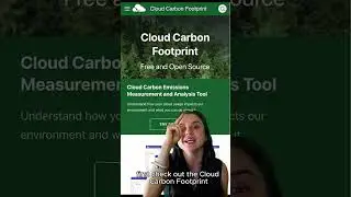 Cloud Native Tools for a Greener Future
