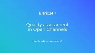 Quality assessment in Open Channels