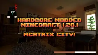 EPISODE 1 | SEASON 6 - New Base - HARDCORE MODDED SURVIVAL SERIES 1.20.1 | No commentary