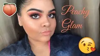 Peach Glam Makeup Tutorial | Amrezy Inspired