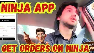 Ninja Food delivery! Ninja app! How to work on ninja ! food delivery in saudia Arabia! Ninja riders