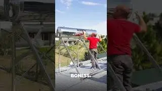 ☀️ Instalación de termotanque solar 250 L inoxidable