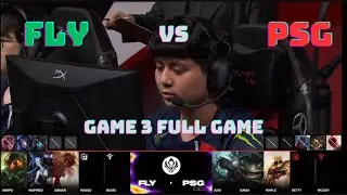 FLY Quest vs PSG Talon Game 3 MSI 2024 Full Game