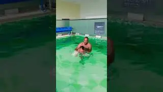 Tajiri & His Little Daughter Africanah Rapudo At The Swimming Pool