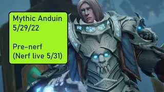 Mythic Anduin (pre-health nerf) Balance Druid PoV