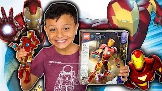 ARMANDO IRON MAN DE LEGOS
