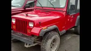 1995 Jeep Wrangler YJ SOA build