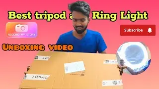 Best tripod and Ring Light for YouTube channel Full Review 😲#review #youtube #public #reels 