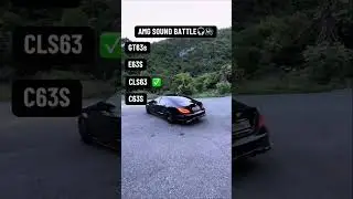 Sound battle 🤔🤔🤔 #mercedes #amgsound