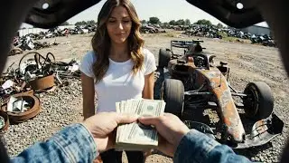 ASMR car restoration|restoring completely burnt Ferrari F1 24 for only 300$... Does it ok?