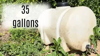 Low-tech, off grid gravity-fed water system