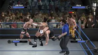 WWE Smackdown! Vs. RAW 2008 Remastered Edition - RCPS3 Gameplay
