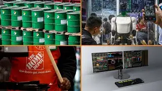 Brent Crude Rallies, Tesla Opts for Robots, Home Depot Job Cuts: Bloomberg Money Minute