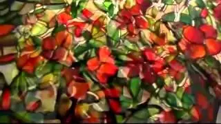 Tiffany azalea lamp project