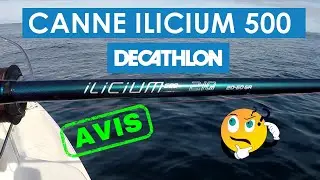 Canne ILICIUM caperlan 500 210 power Decathlon le test
