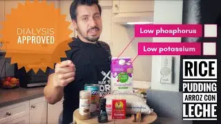 Low phosphorus and potassium rice pudding that is perfect for you! Low phosphorus and Low potassium!