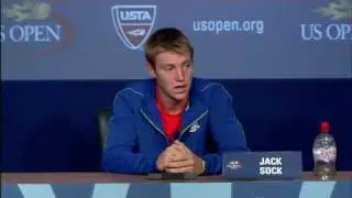2011 US Open Press Conferences: Jack Sock (Second Round)