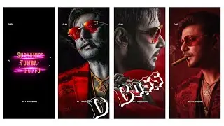 😈D Boss💫Attitude Dialogue video editing in Kannada alight motion darshan mass dialogue //Kannada!!