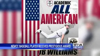 NEMCC baseball player receives prestigious recognition