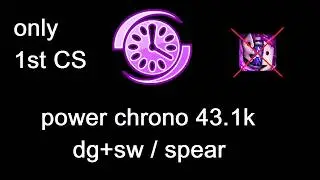(Outdated) 43.1k | IA Power chrono no 2nd cs benchmark