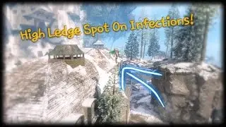 Super High Ledge Spot On Infections! Super Easy! Black Ops 3 Glitch! *Solo*