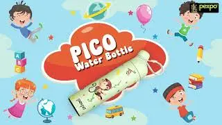 Pexpo Pico Art Kids Bottle | Stainless Steel Hot & Cold Water Bottle