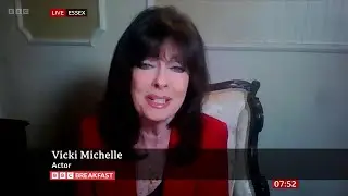 Vicki Michelle Pays Tribute To Ian Lavender (Dad's Army Actor) On BBC Breakfast [06.02.2024]