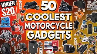 50 Must Have Motorcycle Gadgets Under 20$ On Amazon