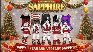 1주년 축하해, SAPPH1RE! {SAPPH1RE'S MESSAGE TO AURORAS} | Lunaris Ent.