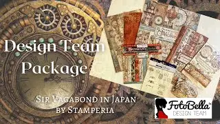 Sir Vagabond in Japan Package Reveal for FotoBella Design Team