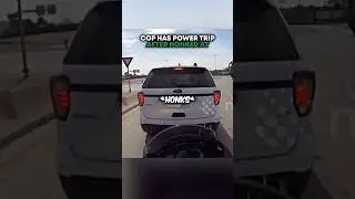Коп впадает в опьянение от власти 😠