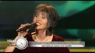 Jovanka Dovatov - Djevojka je zelen bor sadila - (live) - Nikad nije kasno - EM 07 - 13.11.2016