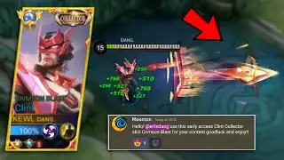 MOONTON THANK YOU, CLINT COLLECTOR SKIN GAMEPLAY!!!