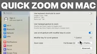 How to Enable Zoom Function on Mac (Tutorial)