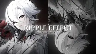 Ripple effect Tutorial || Alight motion