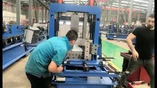 PLC Delta Cable Tray Making Machine Cable Tray Forming Machine 0.8-2.5mm
