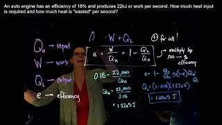 Heat Engines and Refrigerators - with Example Problems
