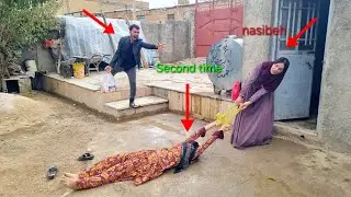 معجزه Nasibeh fatally hits the second wife on the head, knocking her unconscious