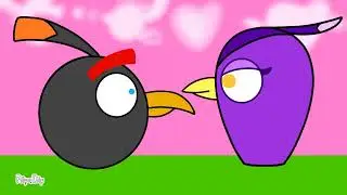 Angry Birds Animation Valentines special ❤️💝💘 #angrybirds 