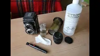Cleaning camera lens on a budget - tutorial