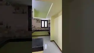 Non Modular Kitchen Design in 2BHK House / Breakfast Countertop #kitchendesign