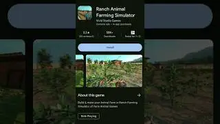 Ranch Animal farming simulator android game #android #viral #gamer #trending @Playboy_rk