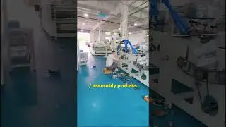 Fully Automated Paper Bag Handle Attachment