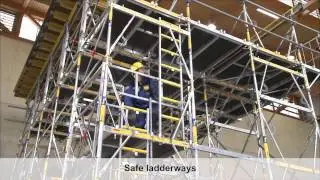 Load-bearing tower Staxo 40 - Sturdy ladderways [EN]